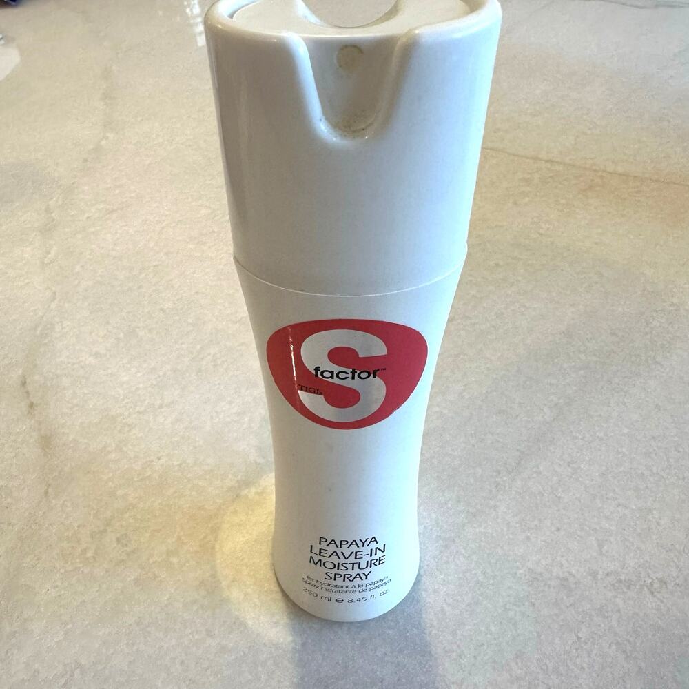 TIGI S-Factor Papaya Leave-In Moisture Spray Hairspray Styling